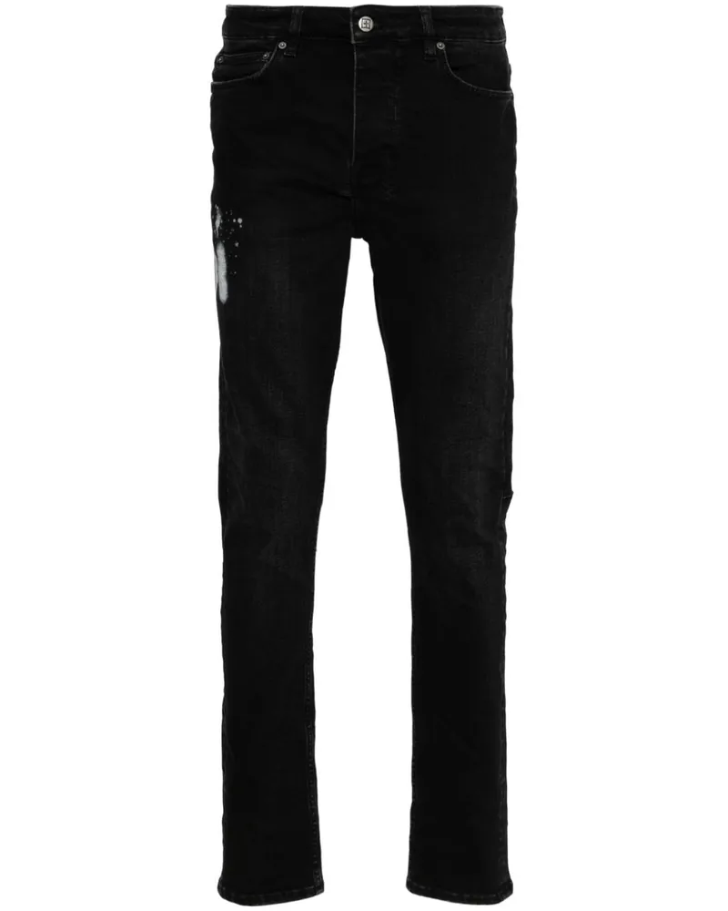 ksubi Chitch Etch Tapered-Jeans Schwarz