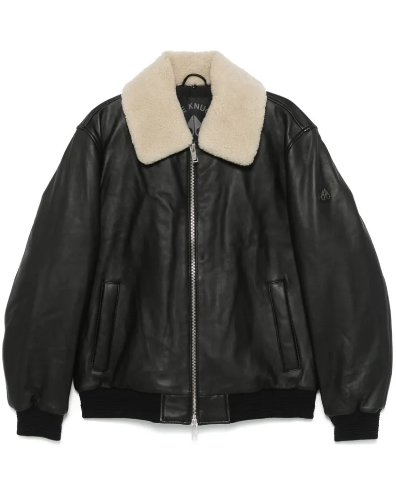 Moose Knuckles Toba Bomberjacke - Schwarz Schwarz