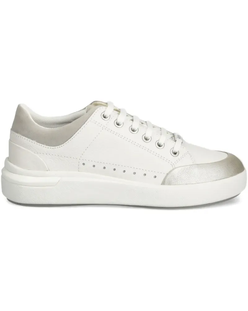 Geox Dayla Sneakers mit perforierten Einsätzen - Weiß Weiß