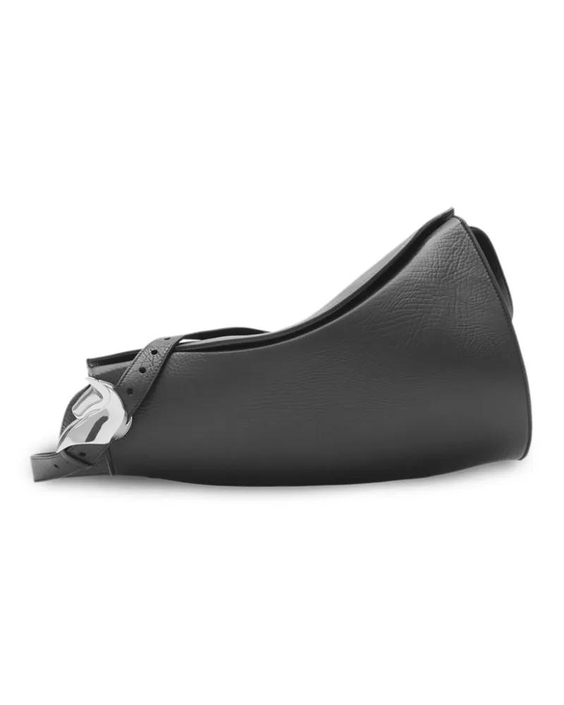 Burberry Große Horn Schultertasche - Schwarz Schwarz