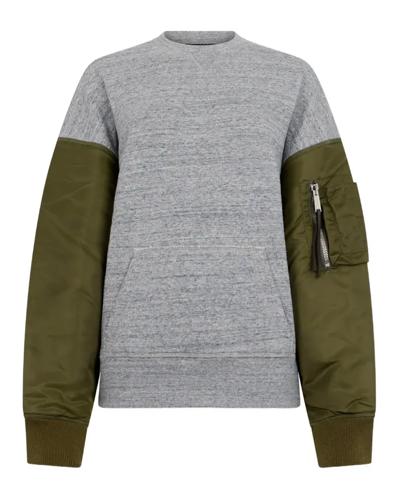 Dsquared2 Hybrid-Melange Field-Fit Rundhalsausschnitt - Grau Grau