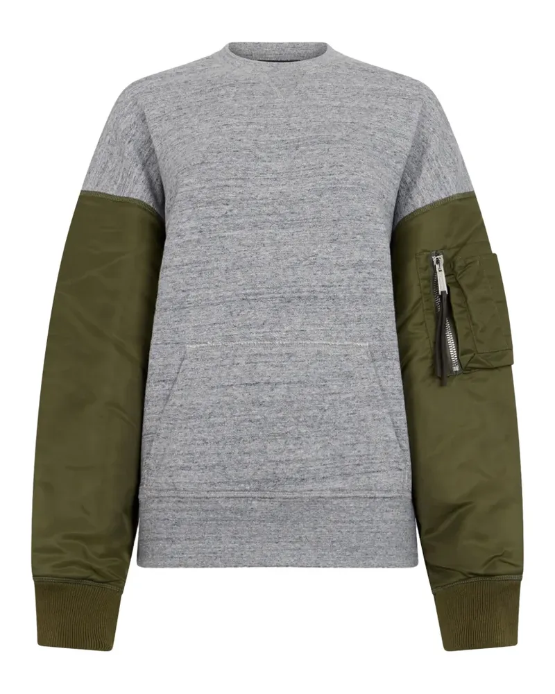 Dsquared2 Hybrid-Melange Field-Fit Rundhalsausschnitt - Grau Grau