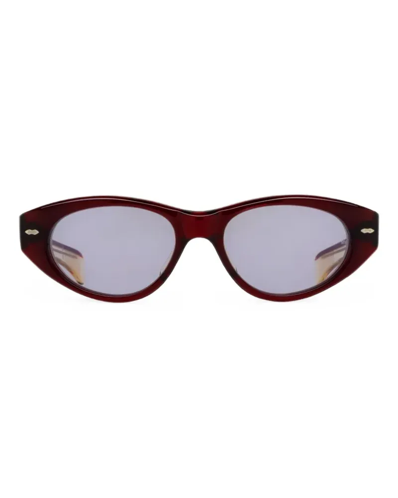Jacques Marie Mage Krasner Cat-Eye-Sonnenbrille - Rot Rot