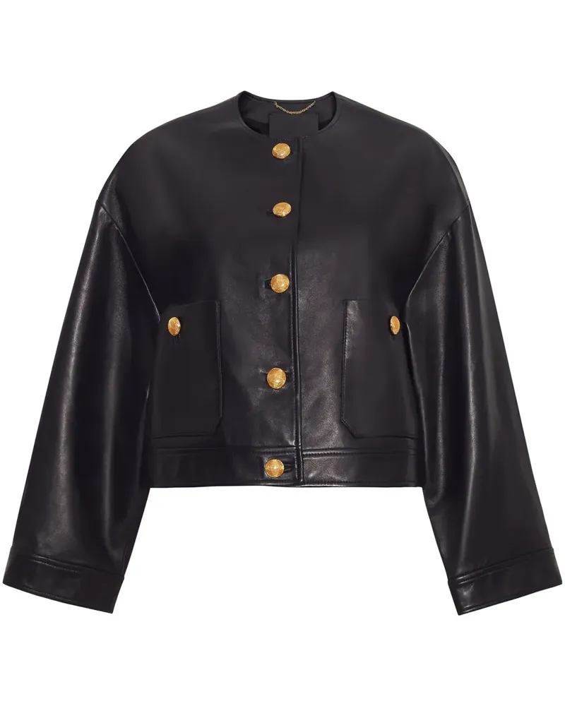 Adam Lippes Nessy Jacke - Schwarz Schwarz
