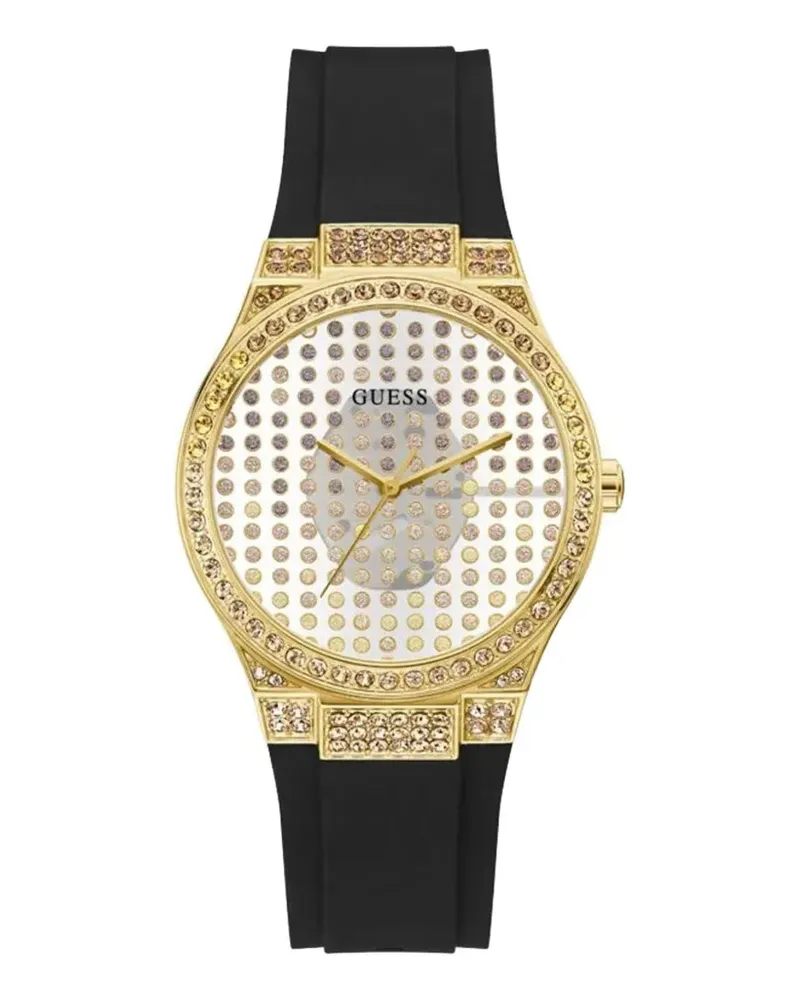 Guess crystal-embellished 39mm watch - Silber Silber