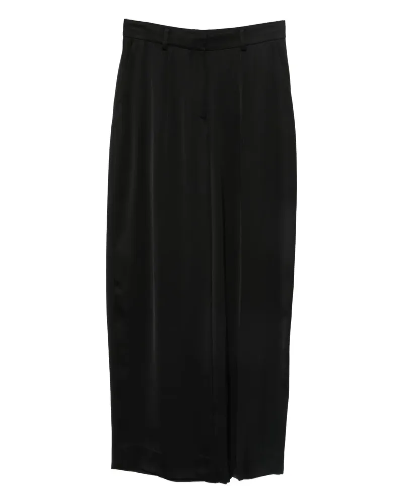 Totême Klassische Hose - Schwarz Schwarz