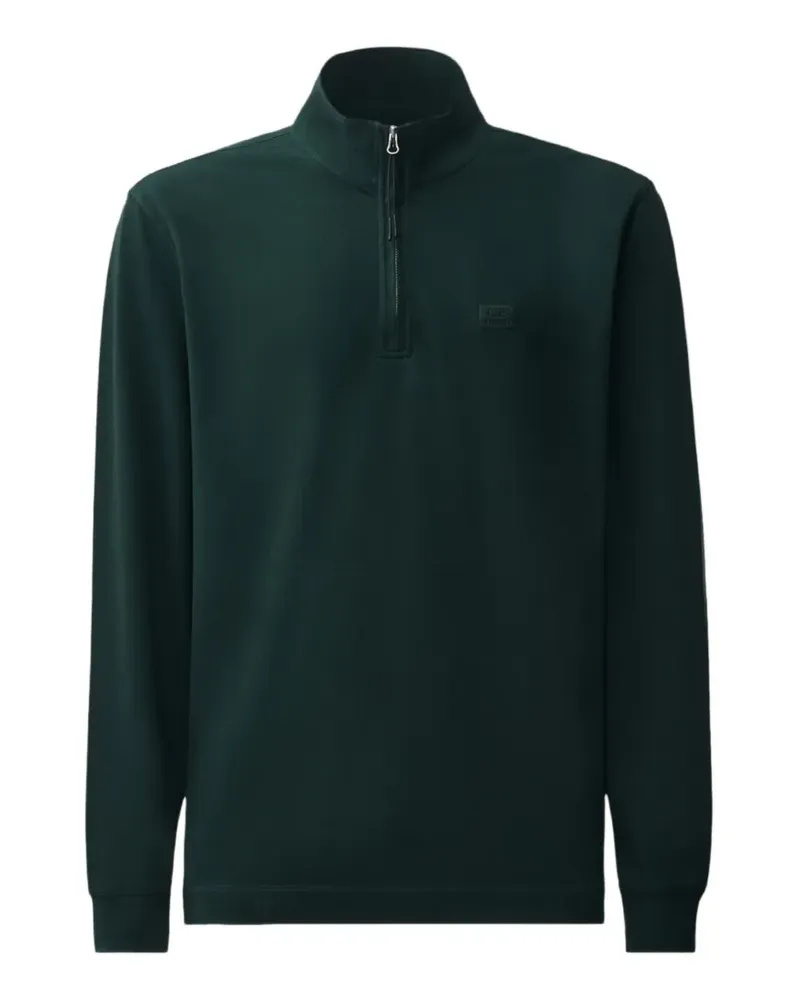 C.P. Company Sweatshirt mit Viertelreißverschluss - Grün Grün