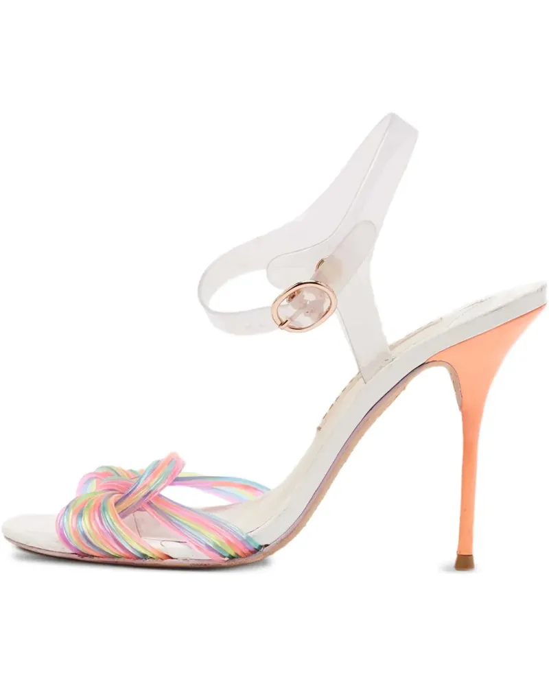 Sophia Webster Sandalen aus Leder 105mm - Orange Orange