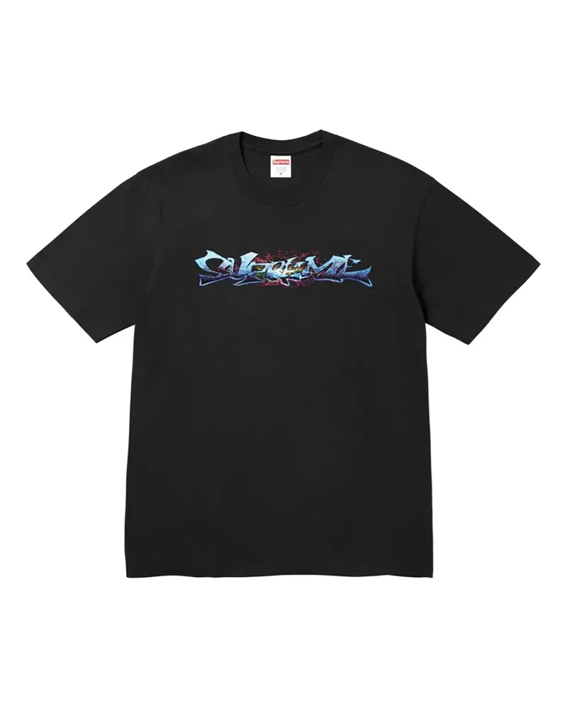 Supreme Being logo-print short-shleeve T-shirt - Schwarz Schwarz