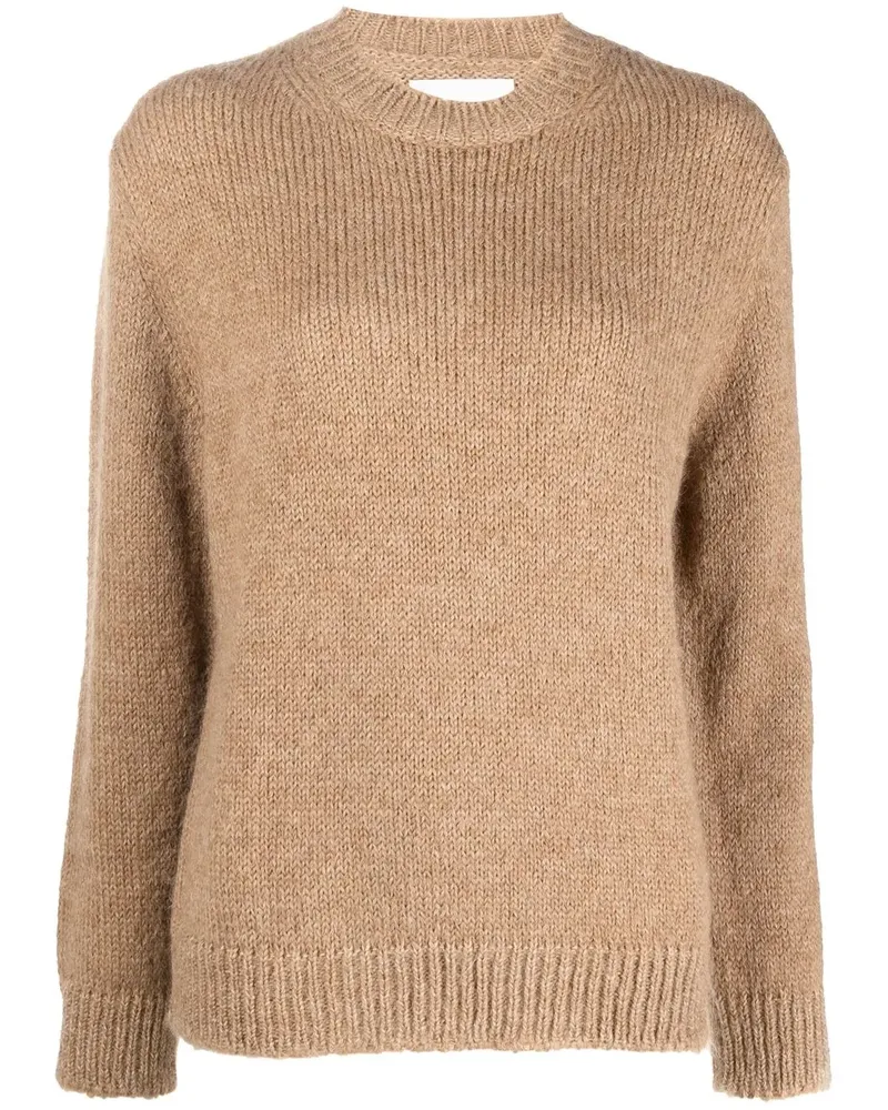Jil Sander Gestrickter Pullover - Braun Braun
