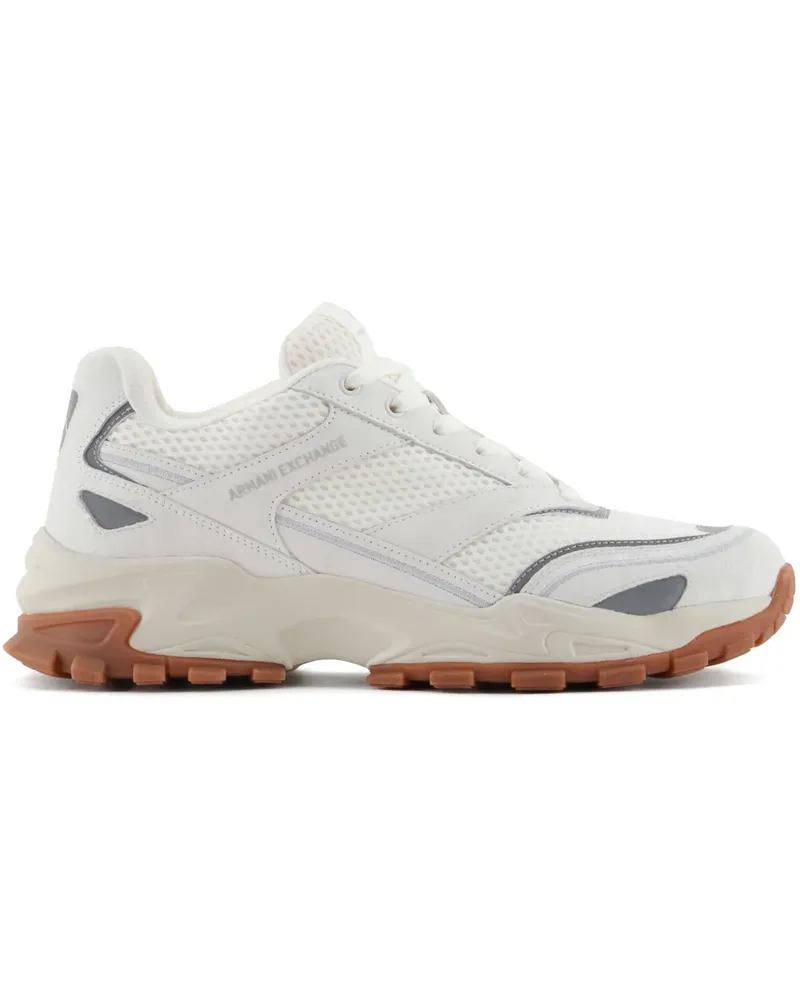 Armani Exchange Sneakers aus Leder - Weiß Weiß