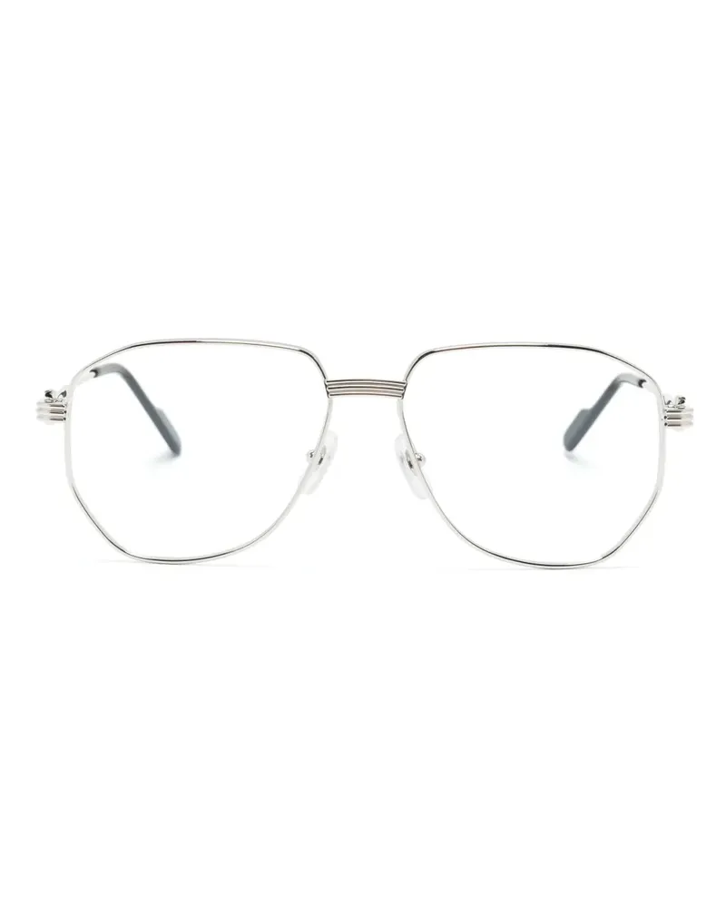 Cartier Klassische Pilotenbrille - Schwarz Schwarz
