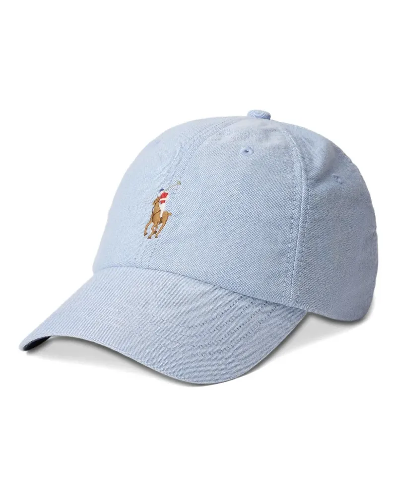 Ralph Lauren Baseballkappe mit Logo-Stickerei - Blau Blau
