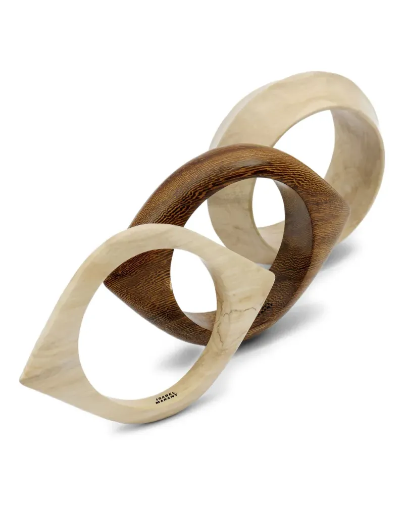 Isabel Marant Armspangen (3er-Set) - Nude Nude