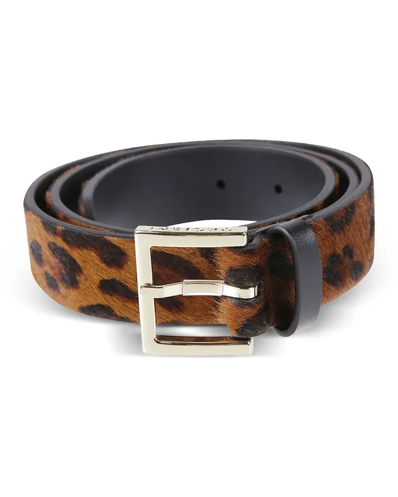 Orciani Gürtel mit Leoparden-Print - Braun Braun