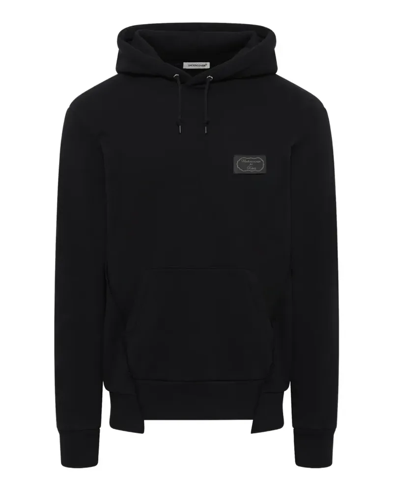 Undercover ism Hoodie mit Logo - Schwarz Schwarz