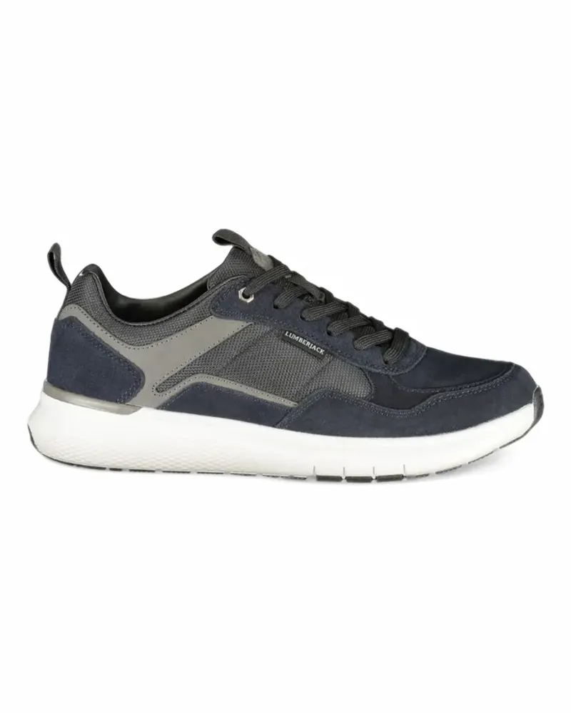 Lumberjack Sneakers mit Mesh-Einsätzen - Blau Blau