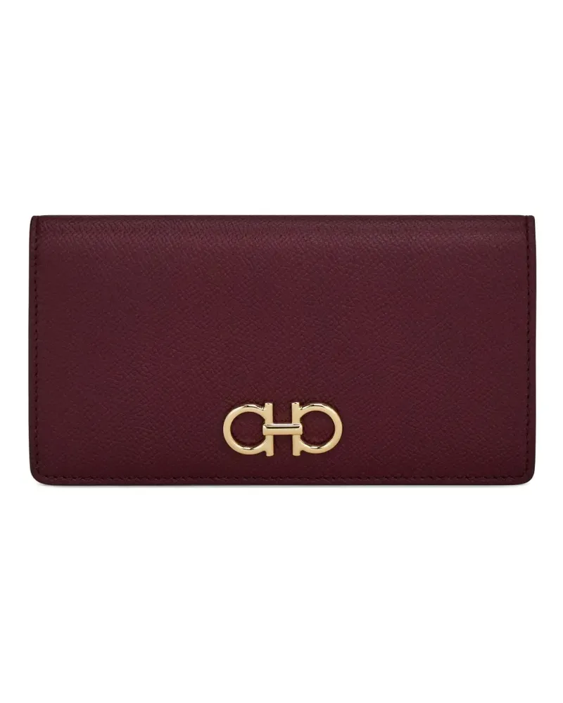 Ferragamo Gancini Portemonnaie mit Schnalle - Violett Violett