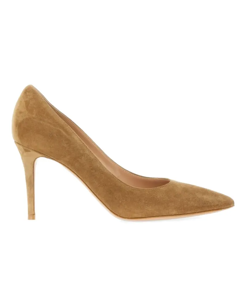 Gianvito Rossi Spitze 85 Pumps - Nude Nude