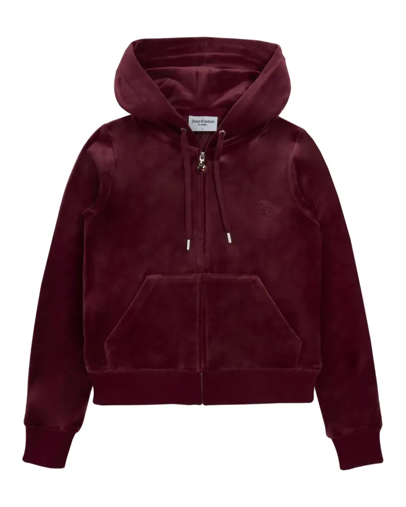 Juicy Couture Strukturierter Robertson Hoodie - Rot Rot