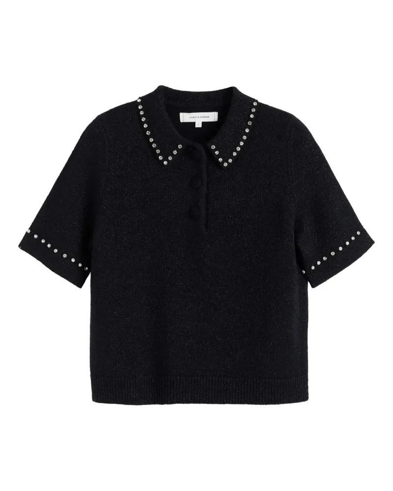 Chinti & Parker collared polo - Schwarz Schwarz