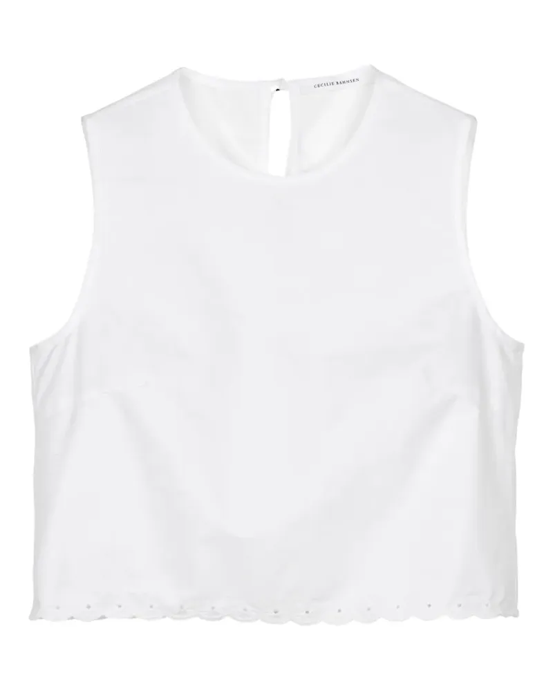 Cecilie Bahnsen Deeba top - Weiß Weiß