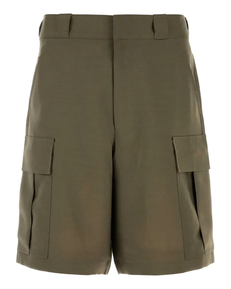 Prada cargo-pocket shorts - Grün Grün