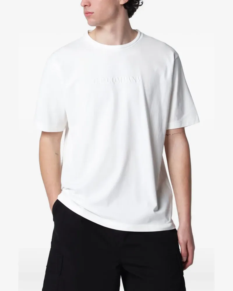 C.P. Company Kurzärmeliges T-Shirt - Weiß Weiß