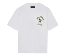 graphic-print T-shirt - Weiß