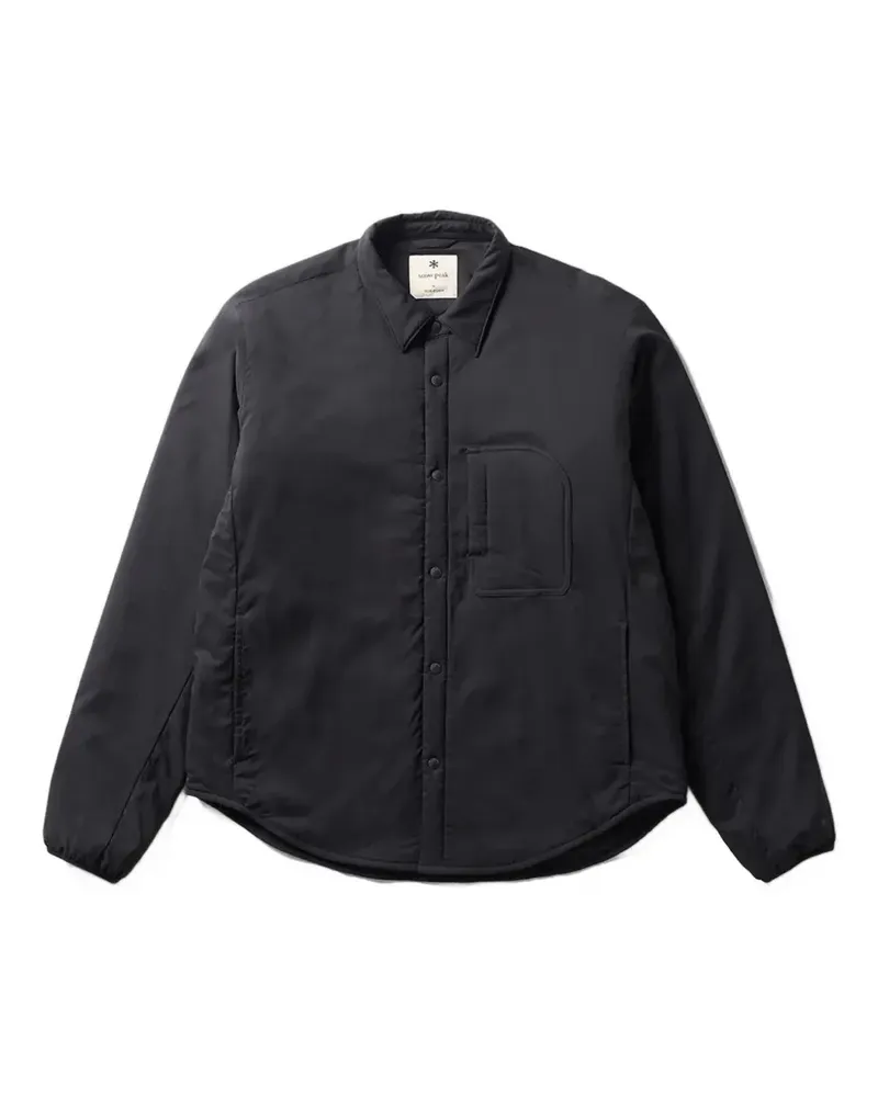 Snow Peak chest-pocket shirt - Grau Grau