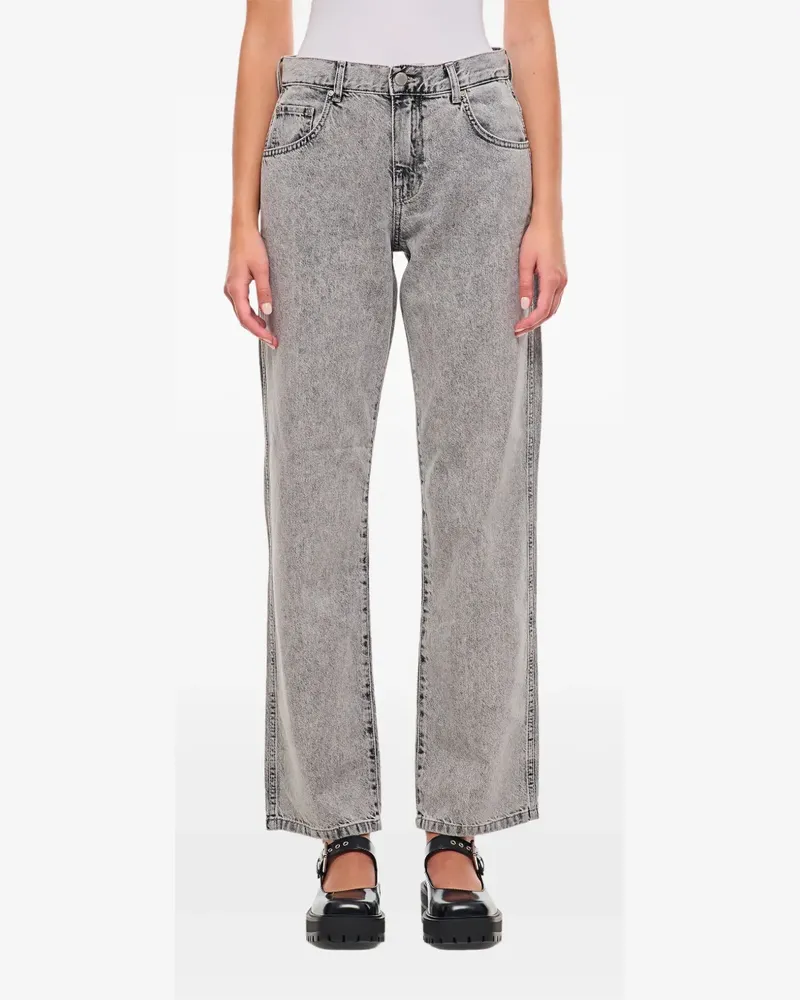 Adriano Goldschmied Tief sitzende Tenerife Straight-Leg-Jeans - Grau Grau