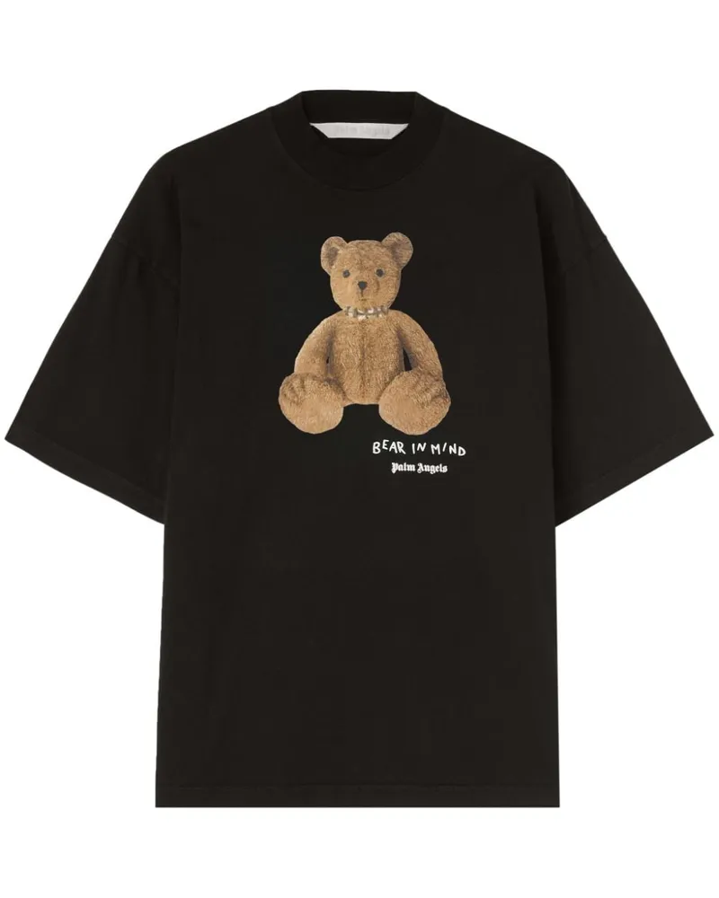 Palm Angels Bear in Mind T-Shirt - Schwarz Schwarz