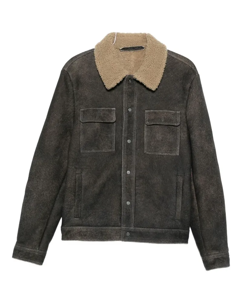 Salvatore Santoro Jacke mit Klappentasche - Grau Grau