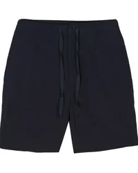 Officine Generale Phil Seersucker-Shorts Blau