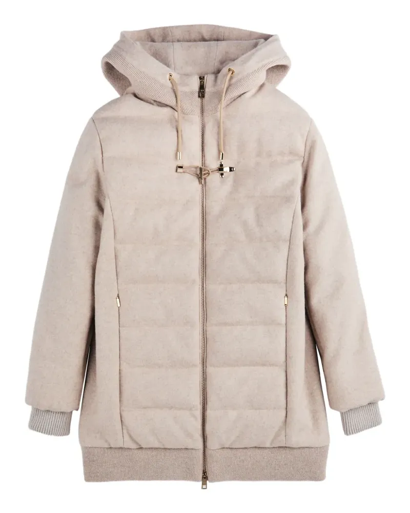 Fay hooded padded jacket - Nude Nude