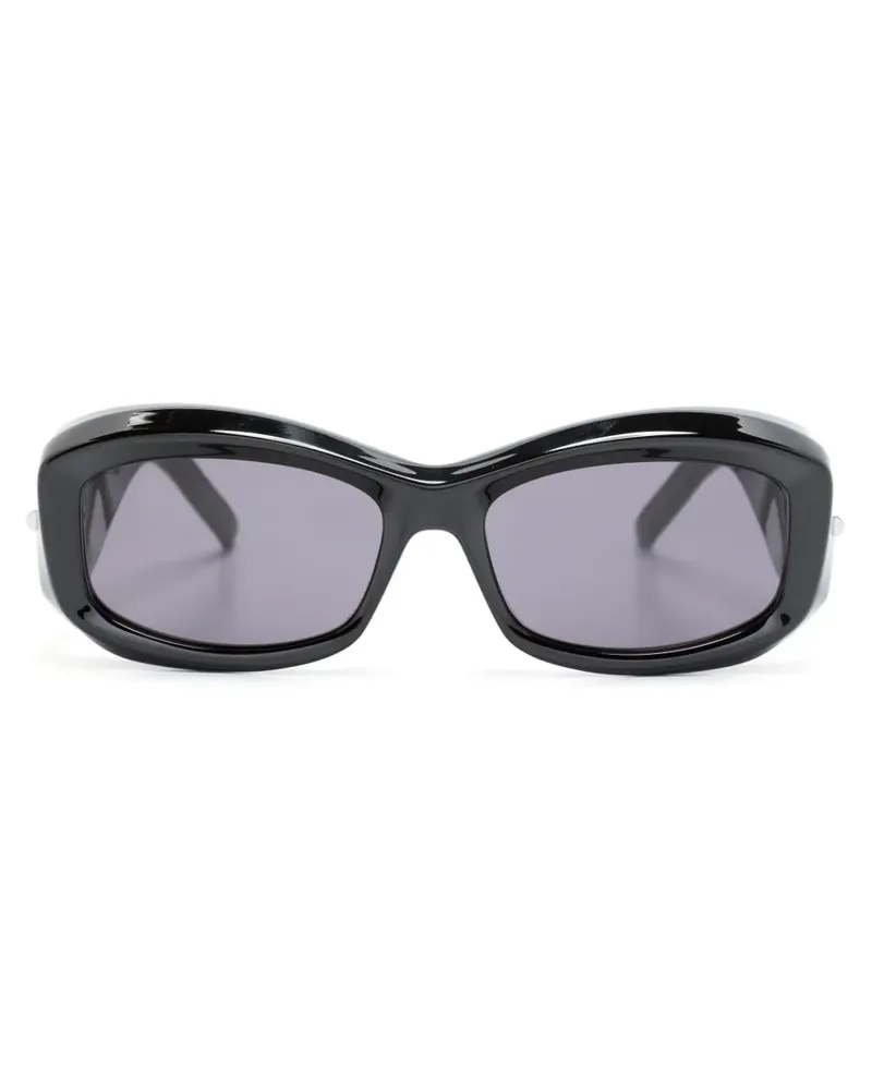 Givenchy Sonnenbrille mit eckigem Gestell - Schwarz Schwarz