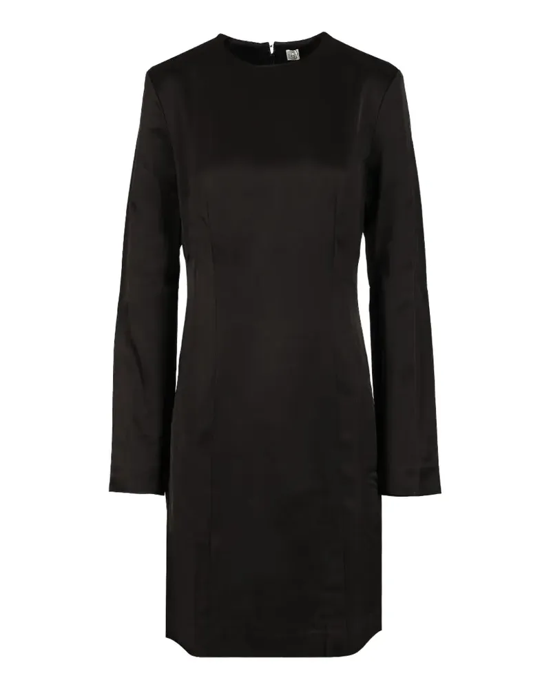 Totême long-sleeve dress - Schwarz Schwarz