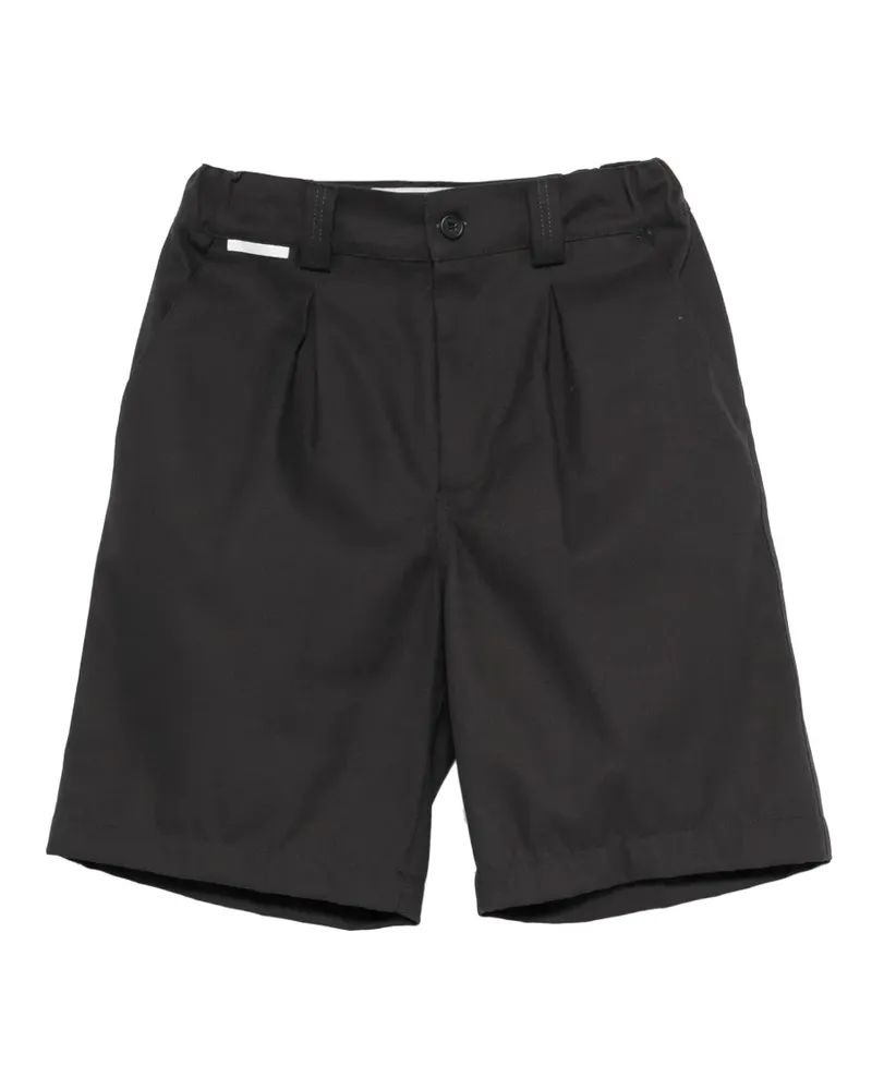 GR10K Shorts mit Bundfalten - Grau Grau