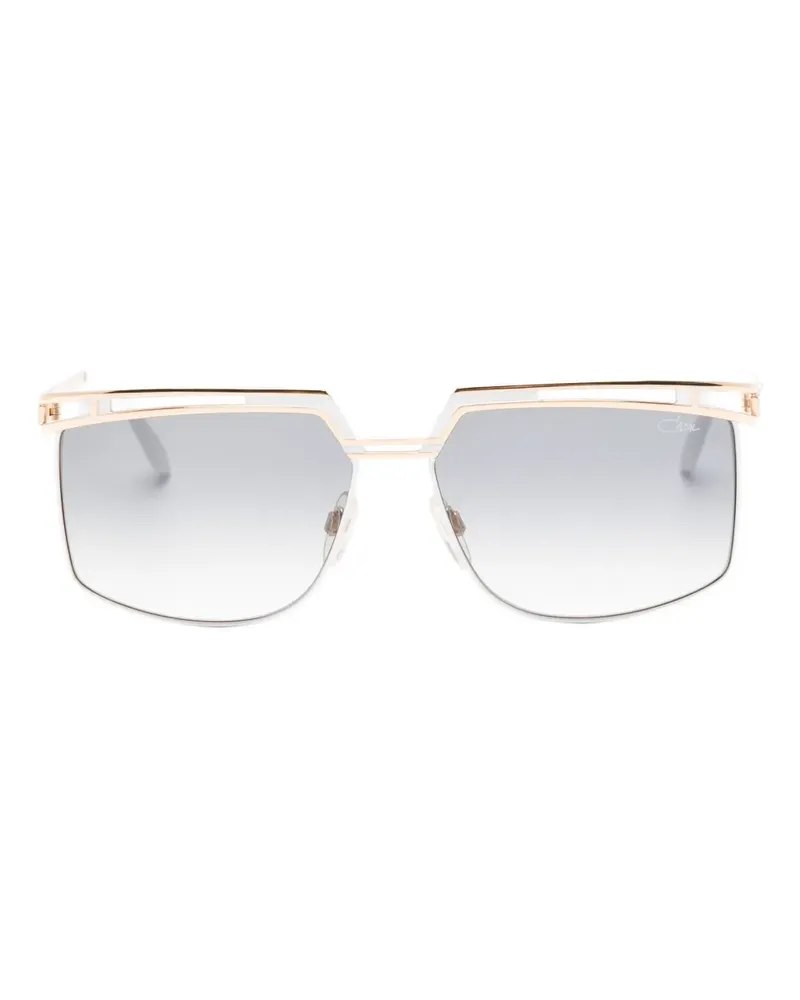 CAZAL Sonnenbrille mit geometrischem Gestell - Gold Gold