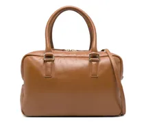 Handtasche aus Leder - Braun