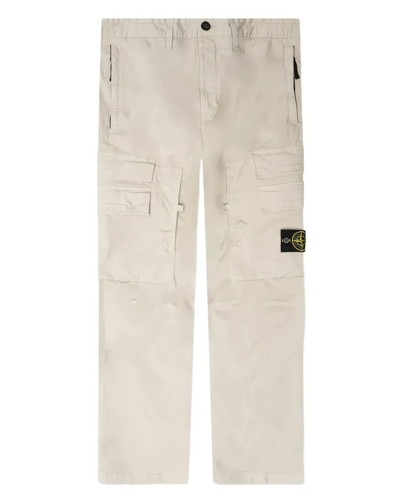 Stone Island Cargohose mit Logo-Applikation - Nude Nude