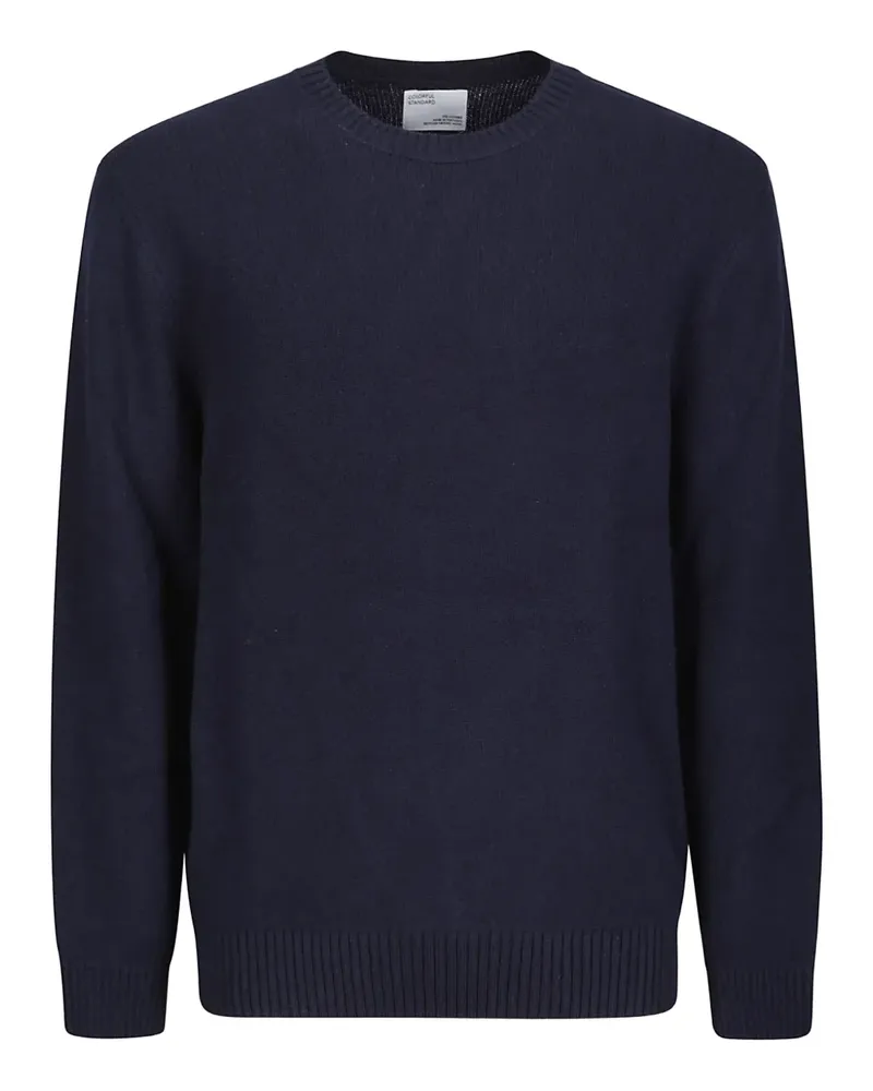 COLORFUL STANDARD Pullover mit Rundhalsausschnitt - Blau Blau