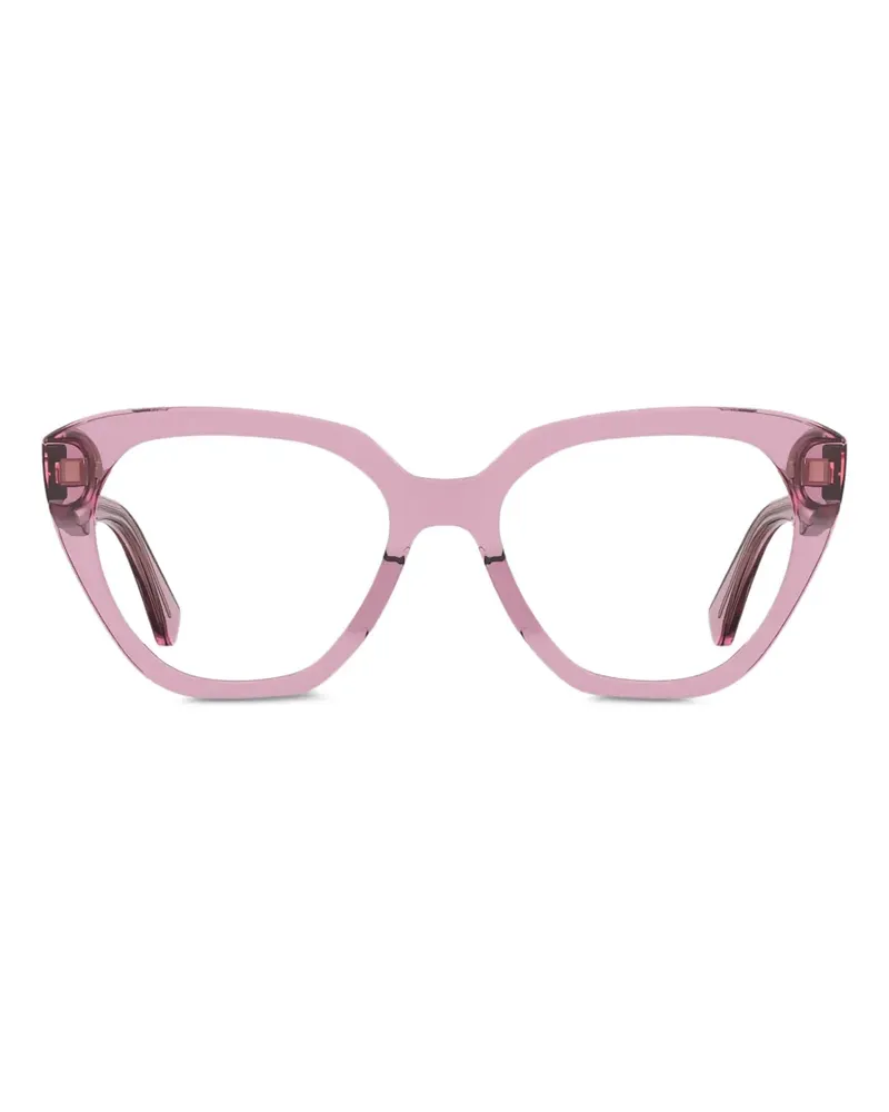 Moschino cat-eye full-rim glasses - Rosa Rosa