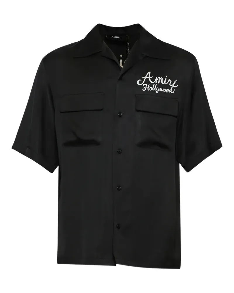 Amiri dragon Hollywood map shirt - Schwarz Schwarz