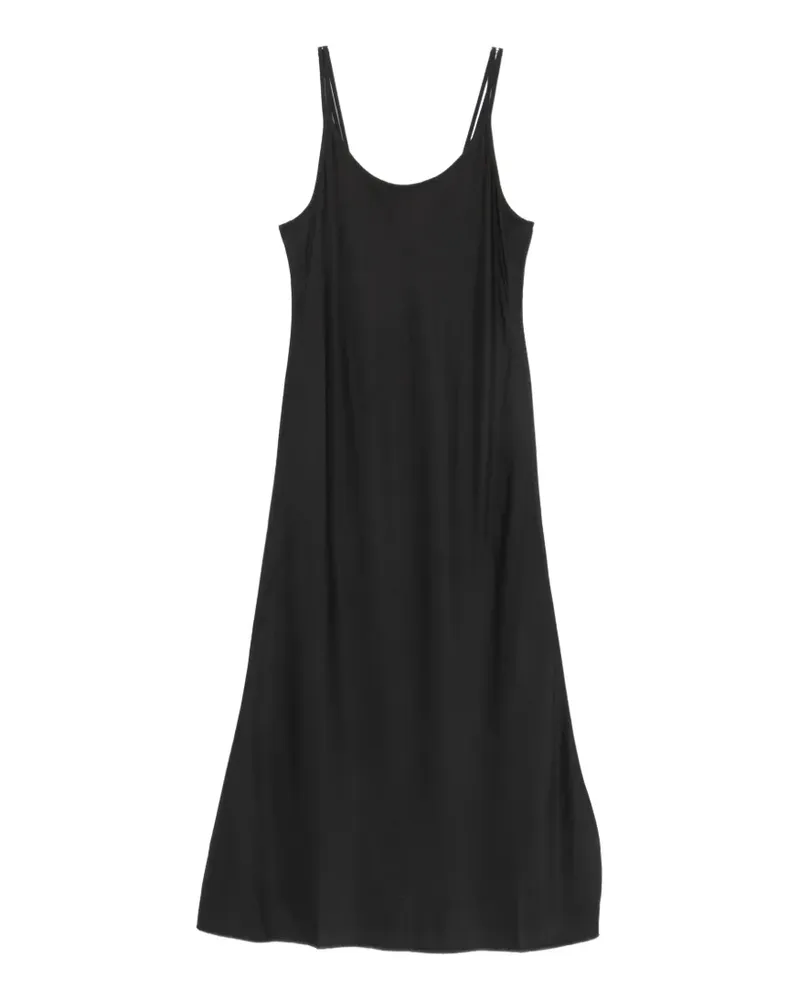 Our Legacy Glide button-detailed scoop-neck midi dress - Schwarz Schwarz