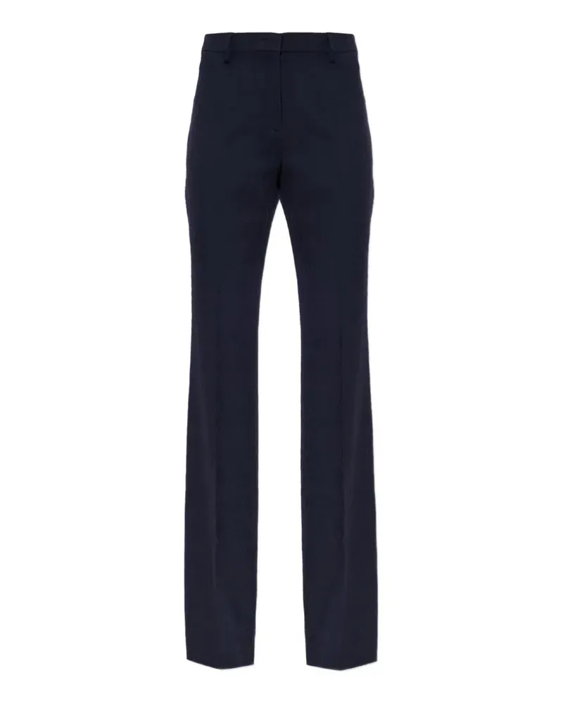 Etro paisley-jacquard trousers - Blau Blau