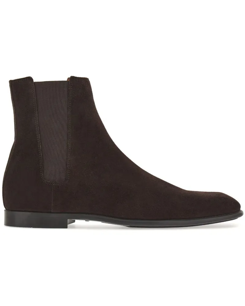 Ferragamo Klassische Chelsea-Boots - Braun Braun