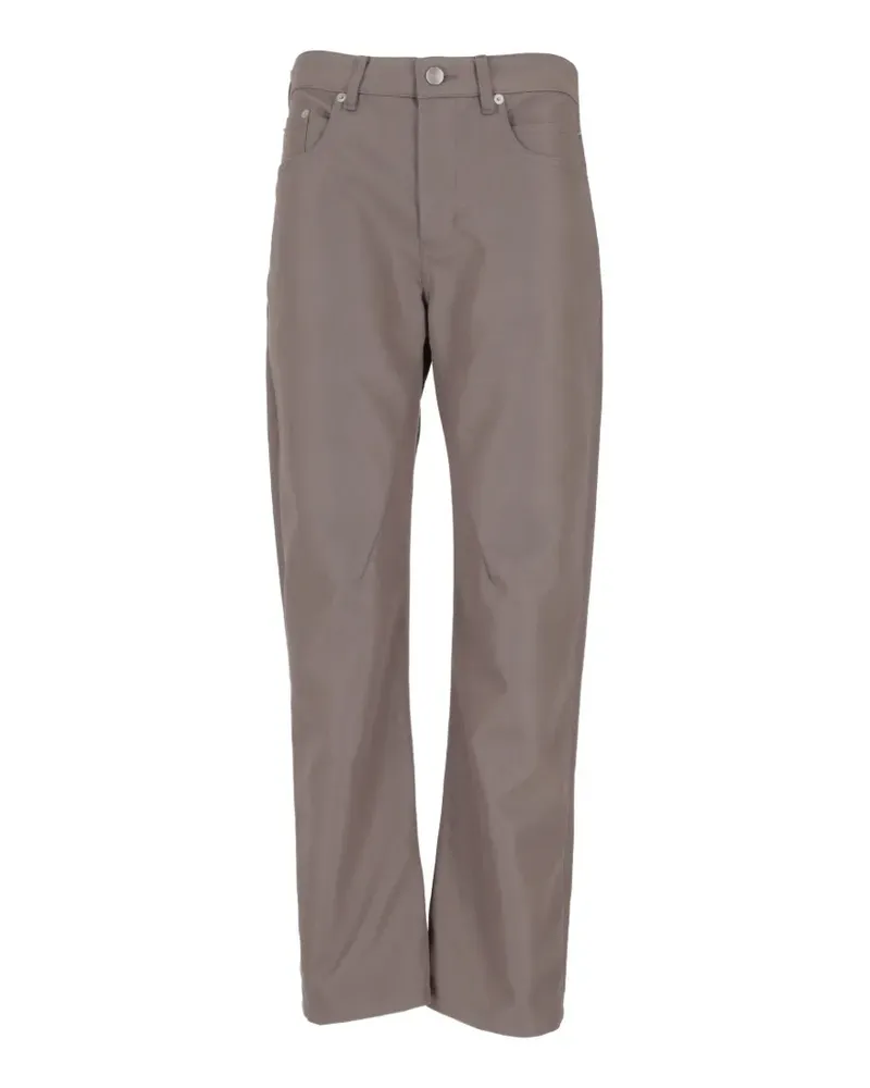 Rick Owens detroit cut trousers - Grau Grau