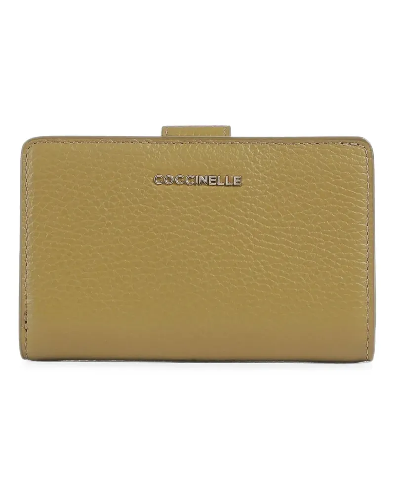 Coccinelle logo-detail leather wallet - Grün Grün