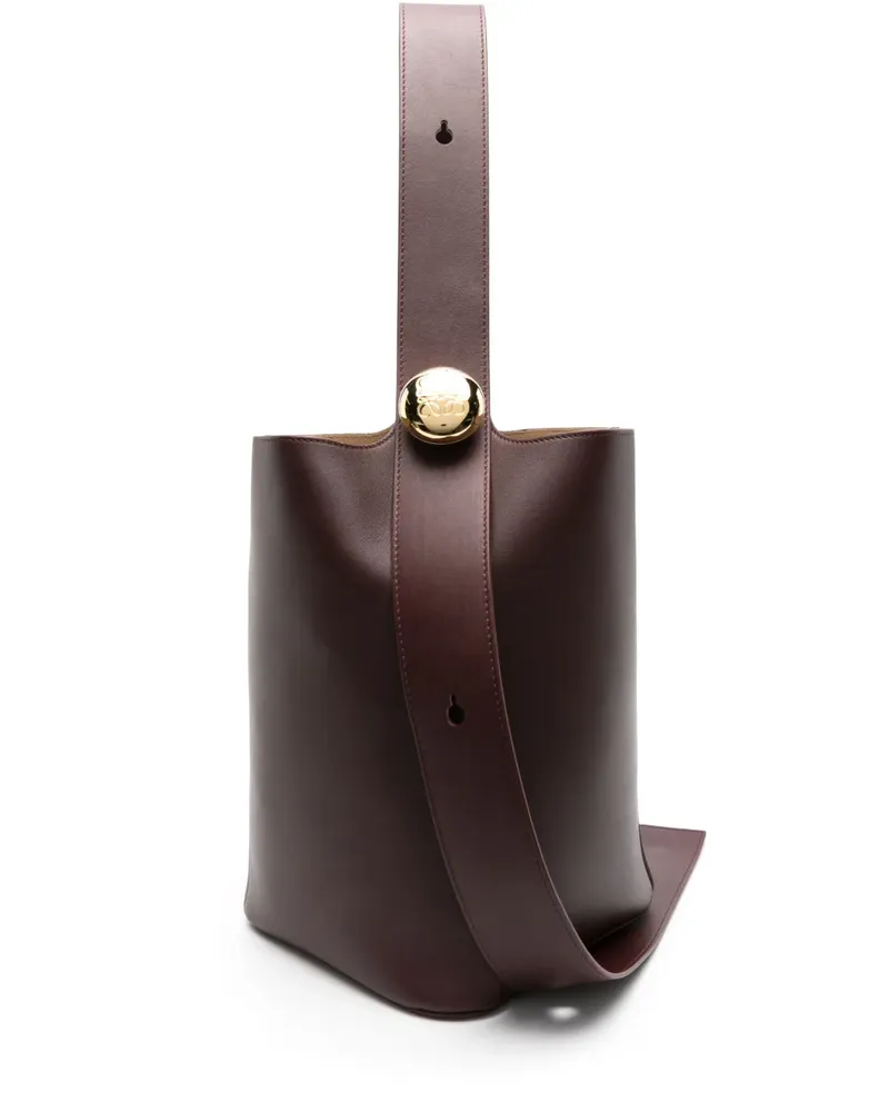 Loewe Beuteltasche aus gekörntem Leder - Rot Rot